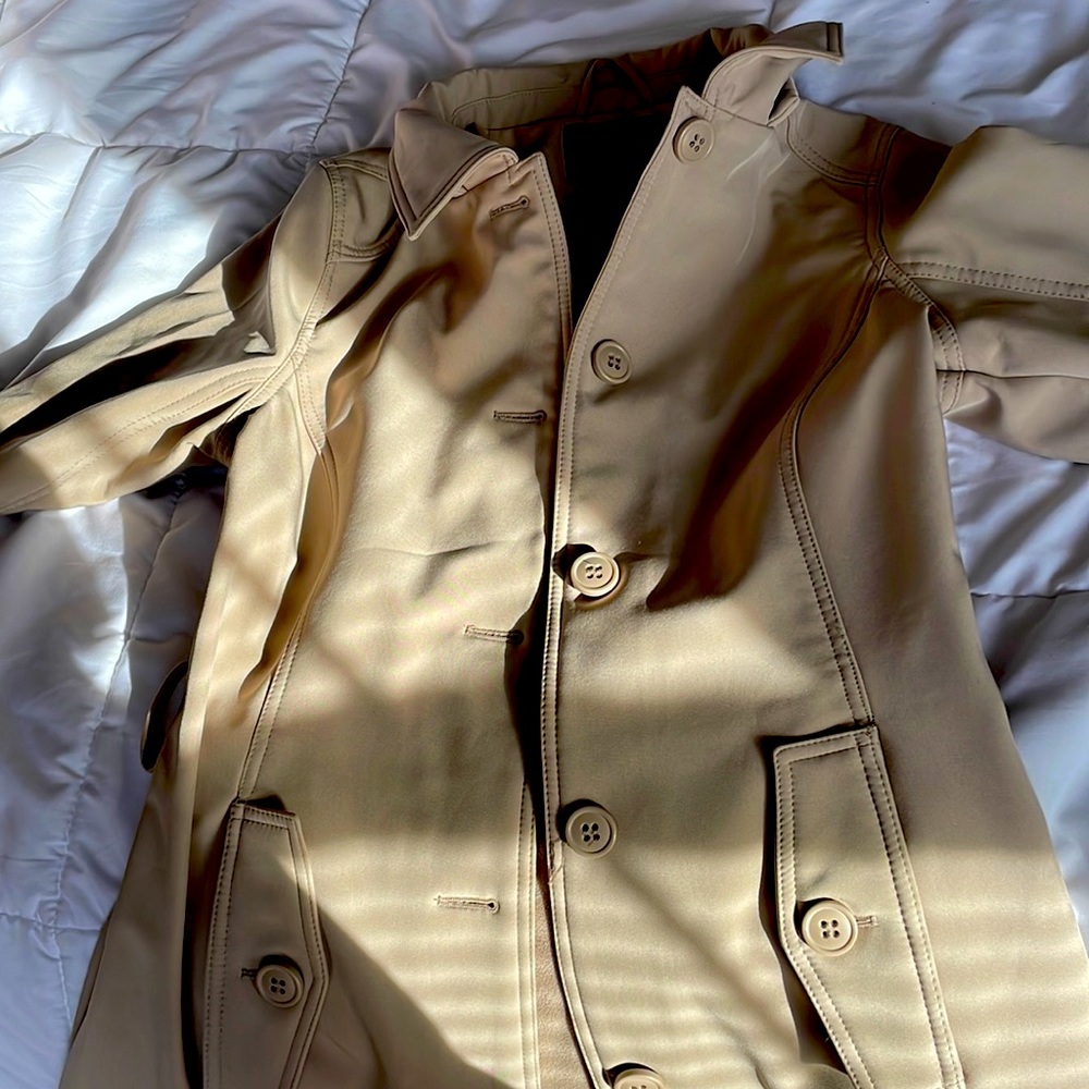 Covington worn once pea coat/raincoat